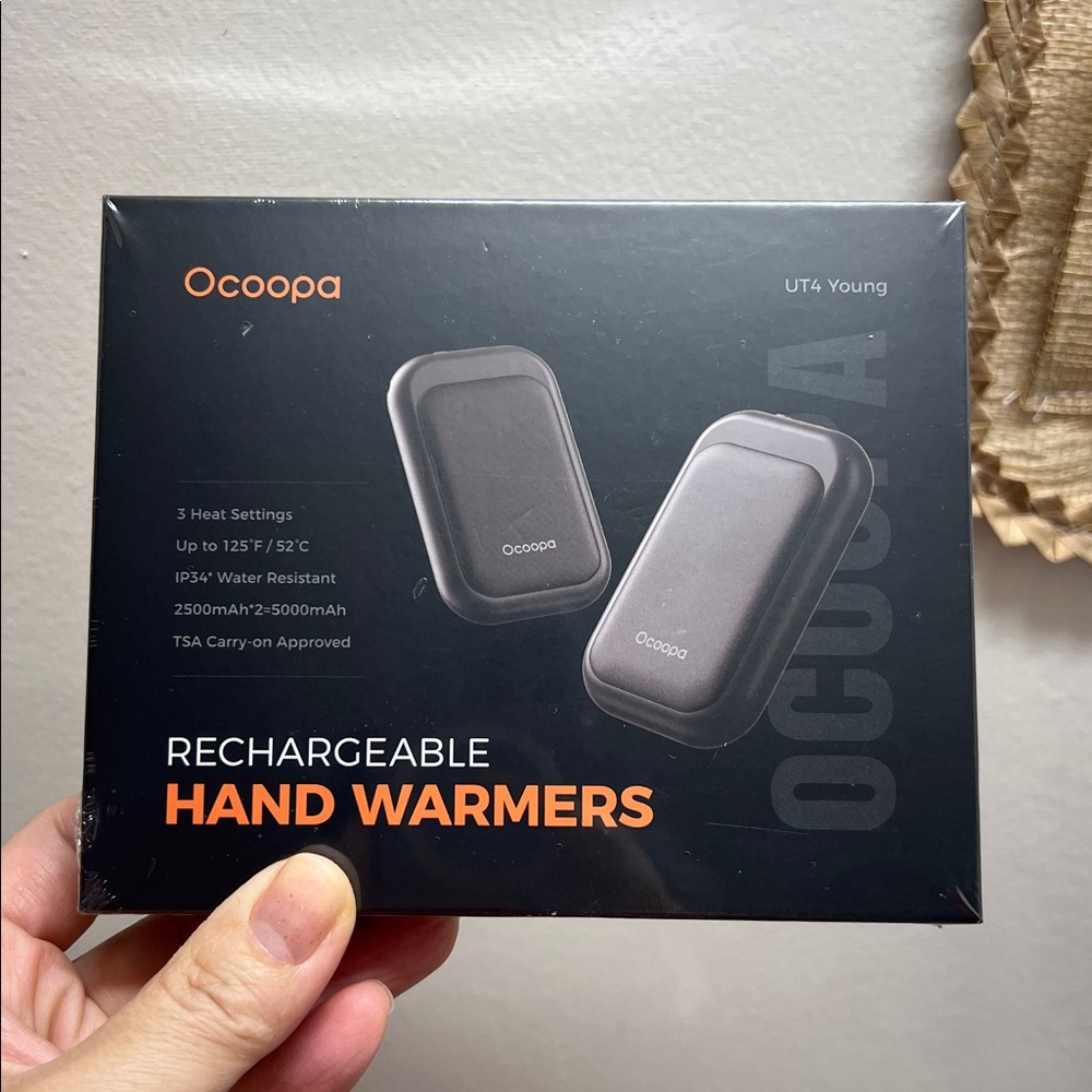HAND WARMER RECHARGEABLE BRAND NEW